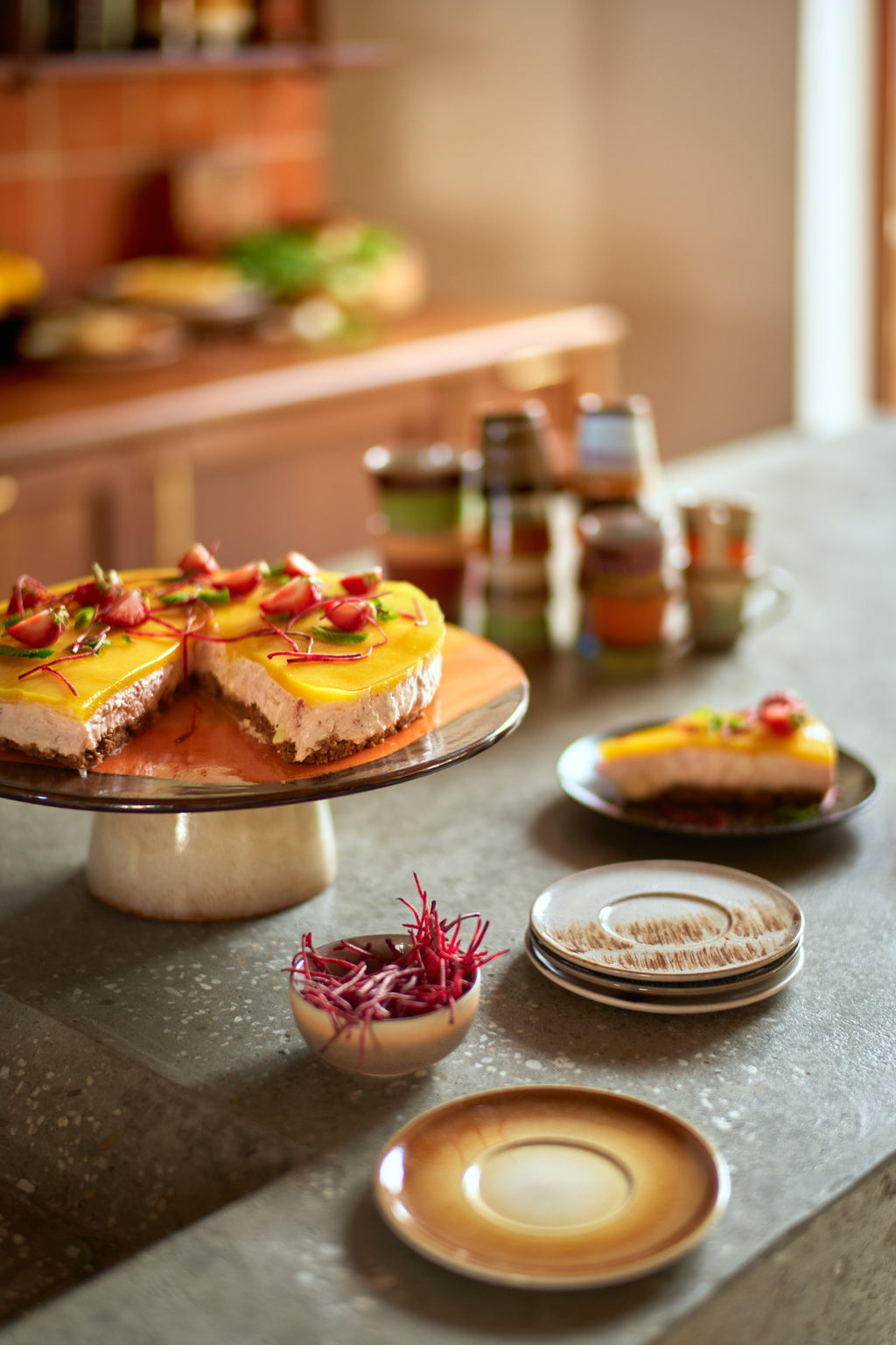 Untertassen "Big Sur" (4er Set)